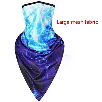 Stew Shysties Multifunctional Face Mask Ice Silk Mesh Triangle Scarf