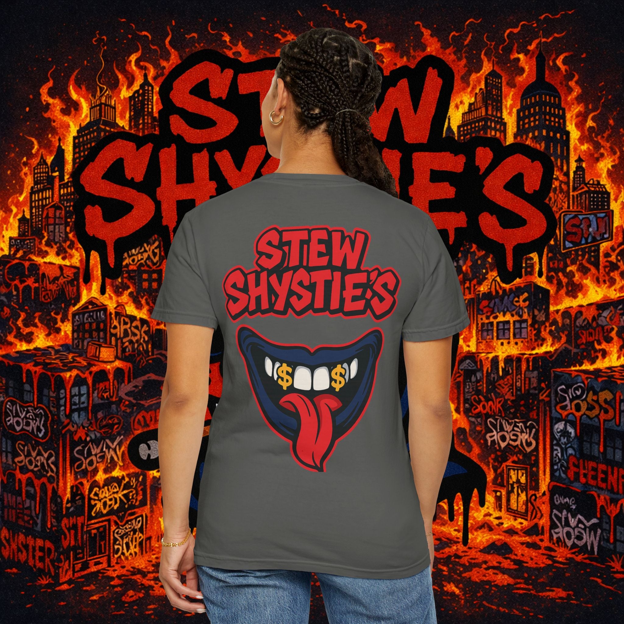 Stew Shysties Comfort Colors 1717 Garment Dyed Unisex Tee