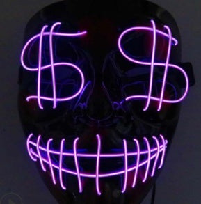 Stew Shysties Prom Party Mask PVC Lightweight Edgy Accessory